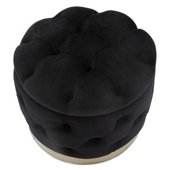 CONTENEDOR PUFF RICH NEGRO