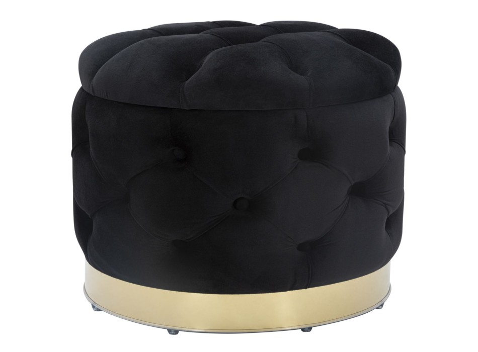 CONTENEDOR PUFF RICH NEGRO