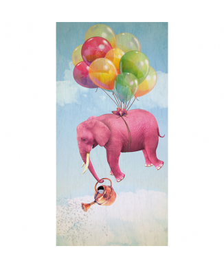 Cuadro ELEFANTE ROSA G1616 PINTDECOR