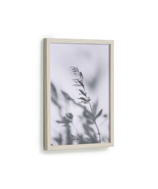 Quadro Izem vaso con fiore marrone 50 x 70 cm