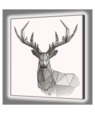 Cuadro LUMINOSO CERVUS GL4546 PINTDECOR