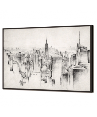 Cuadro LÁPIZ BRILLANTE CITY GL3460 PINTDECOR