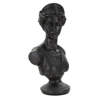 ESCULTURA NEGRA MUJER ROMANA