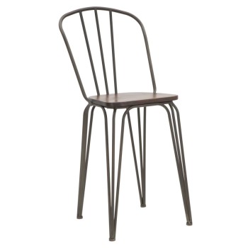 SILLA DE BAR HARLEM 54X45X102 JUEGO 2PZS (ALTURA ASIENTO)