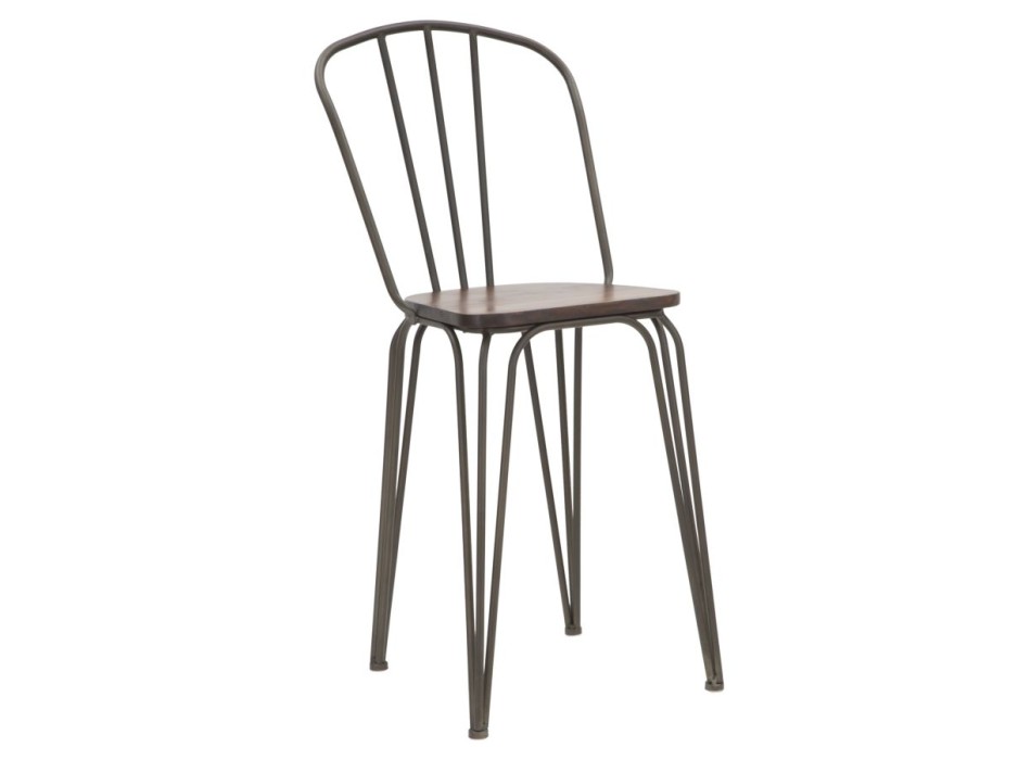 SILLA DE BAR HARLEM 54X45X102 JUEGO 2PZS (ALTURA ASIENTO)