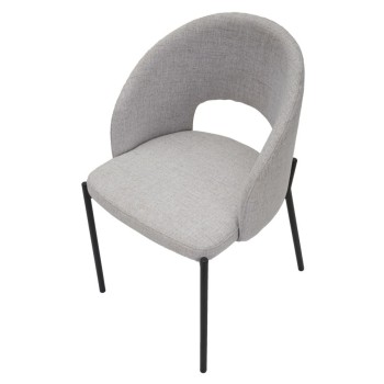 JUEGO SILLA HELSINKI GRIS 2 PIEZAS