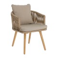 Silla Hemilce en cuerda beige