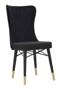 JUEGO DE SILLA MIMOZA NEGRO 2PZS