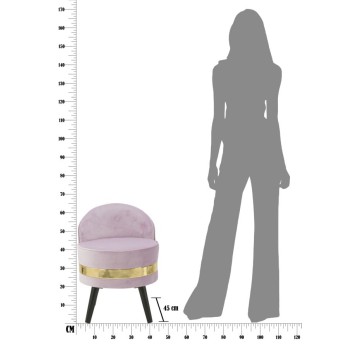 SILLA MINI PARIS ROSA