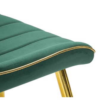 SILLA PARIS VERDE/ORO SET 2 UD.