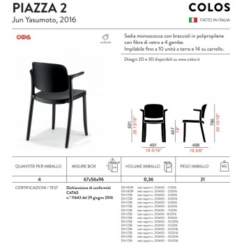 Silla PIAZZA COLOS