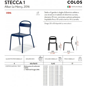 Silla STECCA 1 COLOS