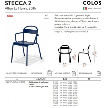 Silla STECCA 1 COLOS