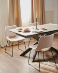 Conjunto mesa extensible Atminda + sillas Zahara