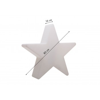 Estrella Brillante 80cm 32073W Diseño 8 Estaciones