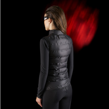 Chaqueta sin mangas de mujer Equestro Ridertechnology con costuras termoselladas