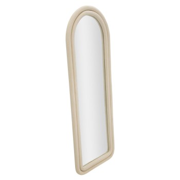 ESPEJO DE PARED TERCIOPELO CREMA CLOE