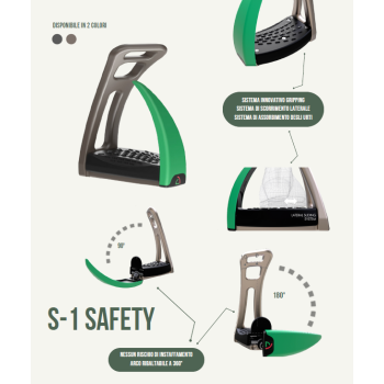 Estribos de seguridad S1 SAFE RIDING