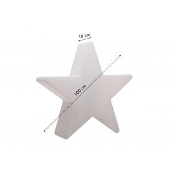 Estrella Luminosa 100 cm 32378W Diseño 8 Estaciones