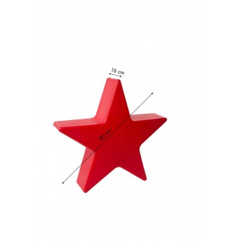 Estrella brillante 80 cm 32073W 8 Seasons Design