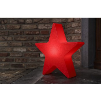 Estrella Luminosa Feliz Navidad 60 cm 32493W Diseño 8 Estaciones