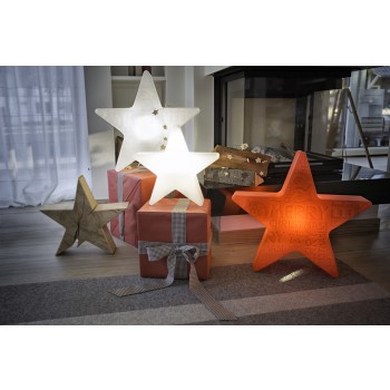 Estrella Luminosa Feliz Navidad 60 cm 32493W Diseño 8 Estaciones