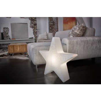 Estrella Luminosa Feliz Navidad 60 cm 32493W Diseño 8 Estaciones