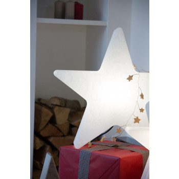 Estrella Luminosa Feliz Navidad 60 cm 32493W Diseño 8 Estaciones