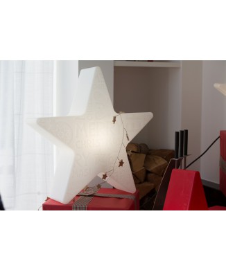 Estrella Luminosa Feliz Navidad 60 cm 32493W Diseño 8 Estaciones