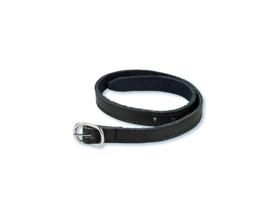 CORREAS PARA ESPUELAS DE PIEL STUBBEN, 45 CM NEGRO (1Par)