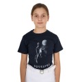 CAMISETA NIÑA SLIM FIT ESTAMPADO RAYOS DE LUNA