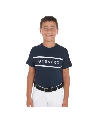 CAMISETA INFANTIL ESCRITURA EN CONTRASTE