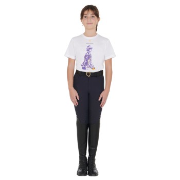 CAMISETA INFANTIL SLIM FIT ESTAMPADO CABALLERO