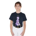 CAMISETA INFANTIL SLIM FIT ESTAMPADO CABALLERO