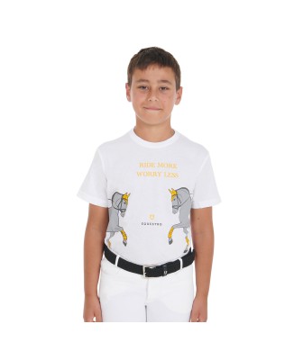 CAMISETA INFANTIL SLIM FIT ESTAMPADO DOMA