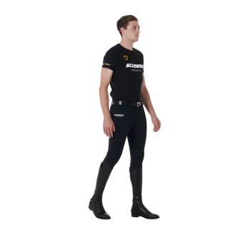 CAMISETA DE ALGODÓN STRETCH PARA HOMBRE EQUESTRO STABLE