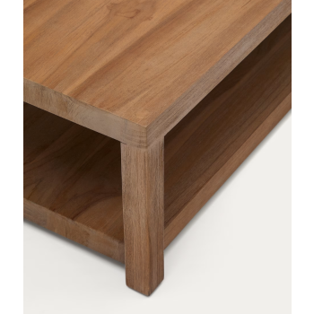 Mesa de centro Sashi de madera maciza LA FORMA