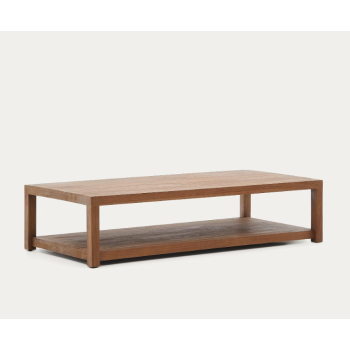 Mesa de centro Sashi de madera maciza LA FORMA