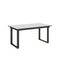 Mesa extensible 90x160/220 cm Bandos Estructura Antracita