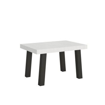 Bridge Table - Mesa extensible 90x120/224 cm Bridge White Ash Estructura Antracita