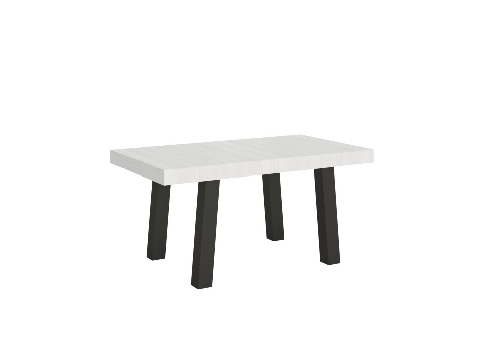 Bridge Table - Mesa extensible 90x160/420 cm Bridge White Ash Estructura Antracita