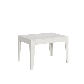 Mesa Cico - Mesa extensible 90x120/180 cm Cico Blanco Spatolato