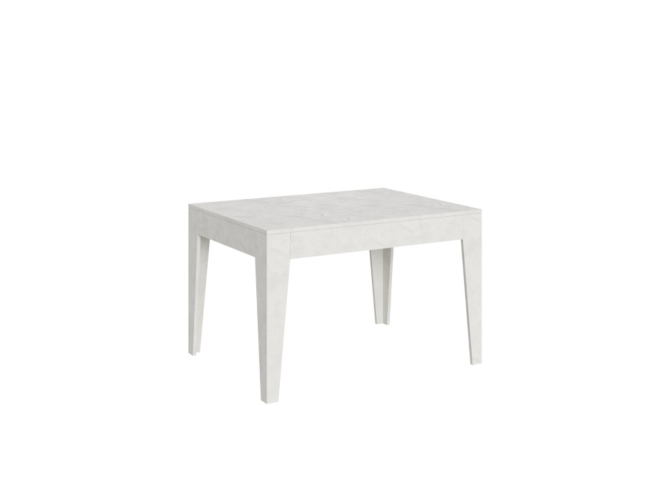 Mesa Cico - Mesa extensible 90x120/180 cm Cico Blanco Spatolato