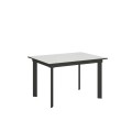 Mesa extensible 90x120/180 cm Cumar estructura Antracita