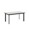 Mesa extensible 90x160/220 cm Cumar estructura Antracita