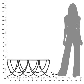 MESA DE CENTRO OSCURO