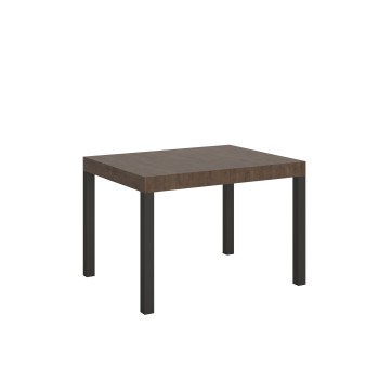 Everyday Table - Mesa extensible 80x120/204 cm Everyday Estructura Fresno Blanco Antracita