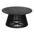 Mesa Jeanette Ø 80 cm negra