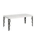 Mesa extensible 90x180/284 cm Karamay Estructura Antracita