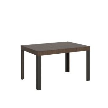 Linea Table - Mesa extensible 90x120/224 cm Linea White Ash Estructura Antracita